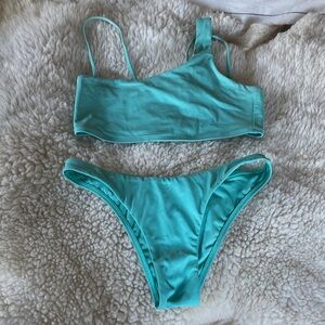 Aqua Bikini Set + Extra Bottoms